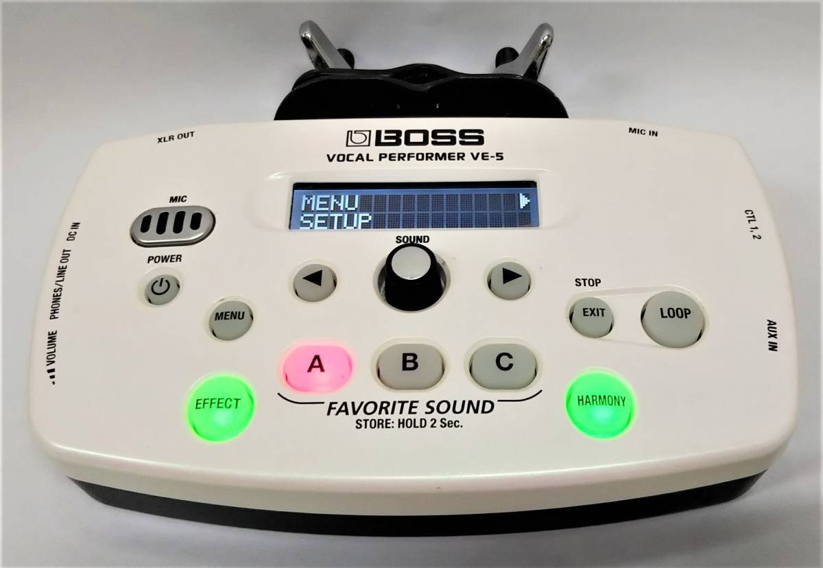 Vocal Performer VE-5 Boss BOSS | com: Effect Processor (Red VE-5