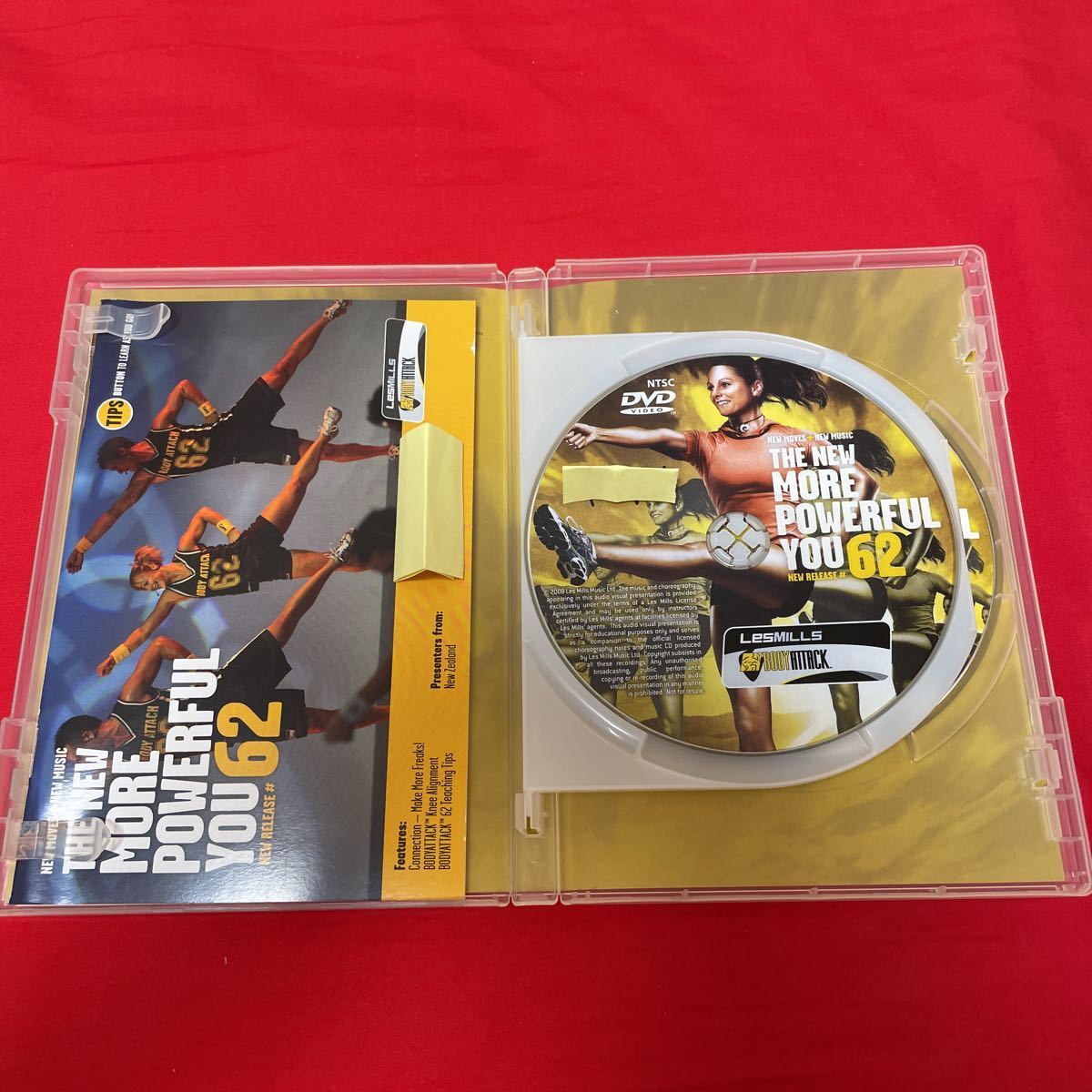 ボディアタック レスミルズ CD DVD 英語テキスト Les 0 Mills