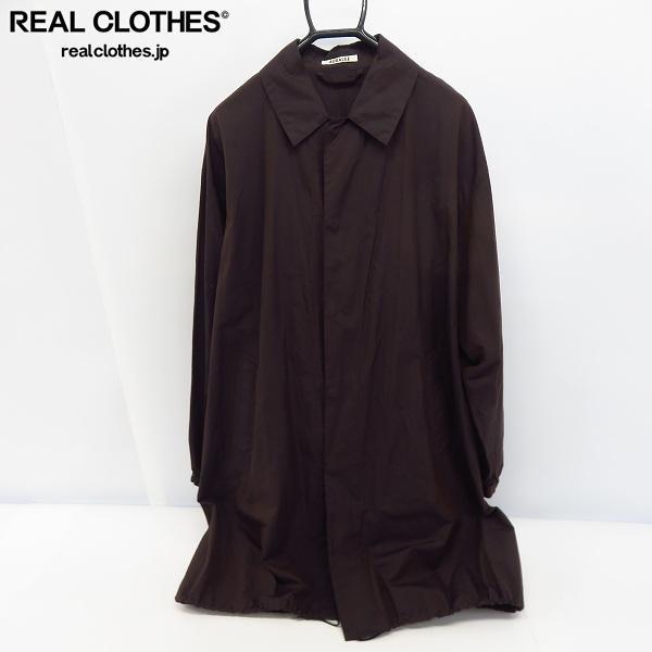 AURALEE フィンクス ステンカラー　コート　ブルゾン　オーラリー AURALEE フィンクス ステンカラー コート ブルゾン オーラリー AURALEE