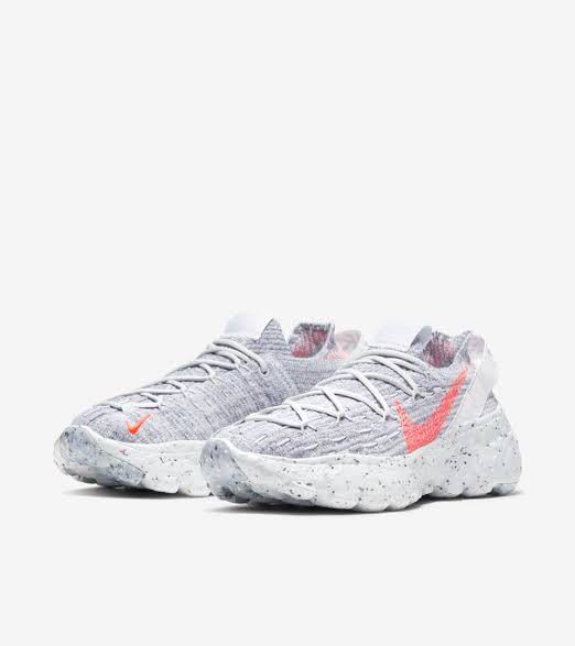 NIKE ナイキ　ウィメンズ　スペースヒッピー　CD3476-100 白　27.5cm