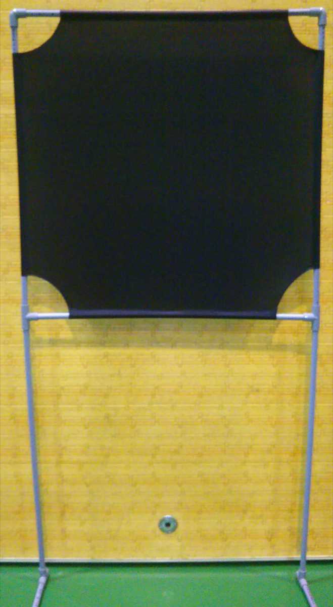 チューブ＆NEWブラック普通サイズ 壁打ち無音布むおんふ静かにレシーブ練習自立型 ブラック 壁打ち無音布(むおんふ) 静かにレシーブ練習自立型 YONEX