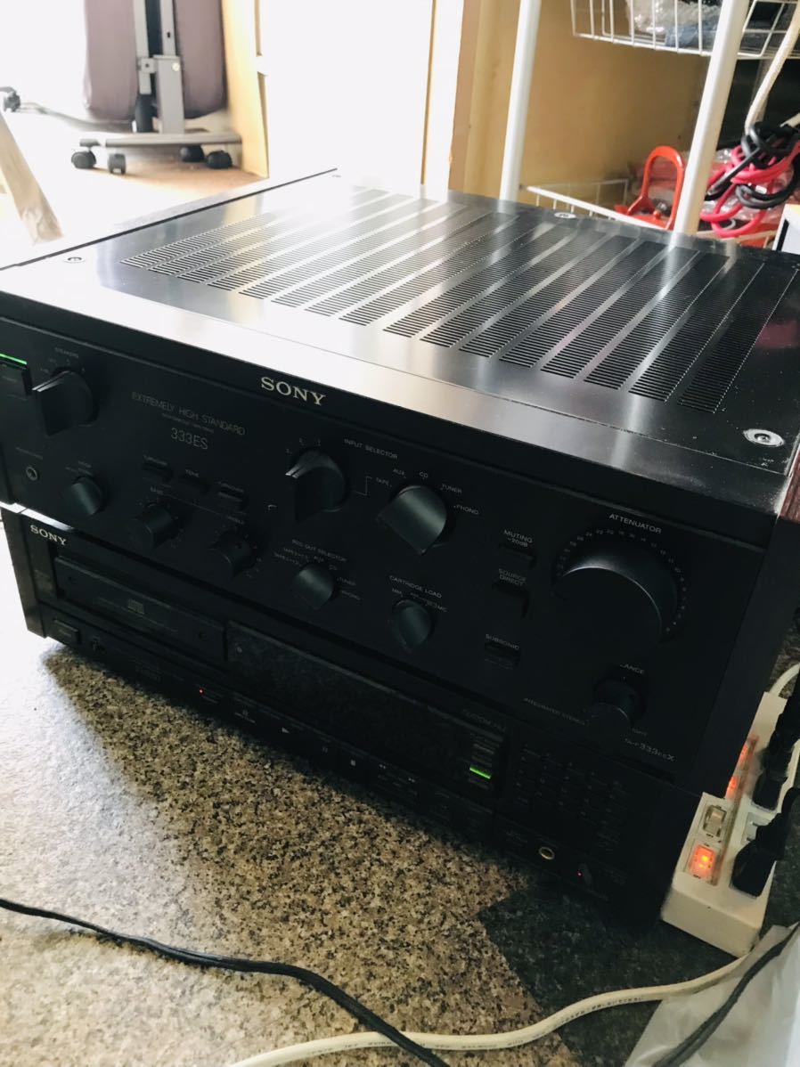 オーディオ機器 値下げ中！ SONY 333ES オーディオアンプ