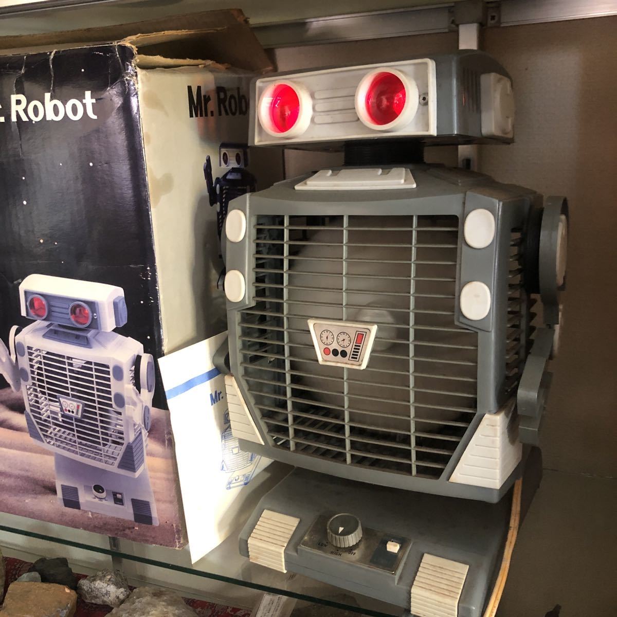 完動品 Mr.Robot ロボット扇風機 昭和レトロ 当時もの ビンテージ
