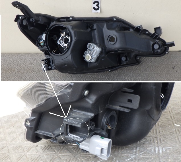 マークX G's 純正 ヘッドライト 左 KOITO 22-358 刻印2 マークX G's