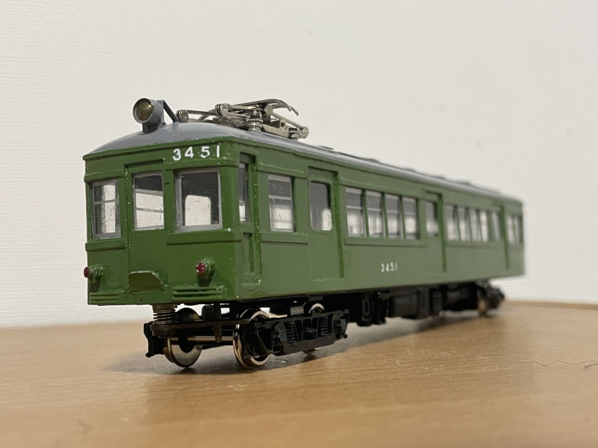 ジャンク】ロコモデル 東急3450 ペーパーモデル