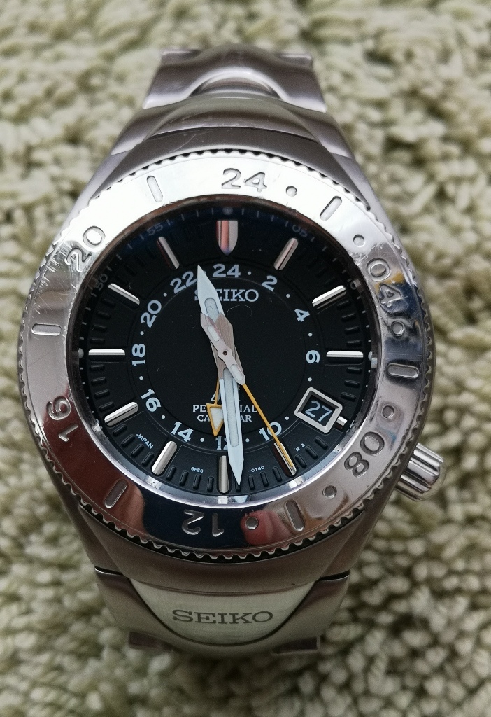 ☆ セイコー Seiko MX パーペチュアルカレンダー 8F56-0140