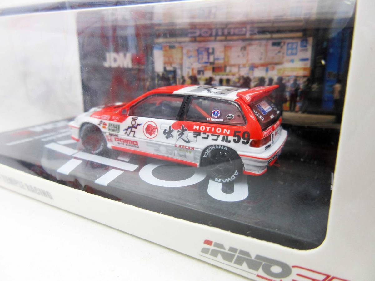 イノ INNO 64 ホンダ シビック EF9 出光モーション テンプルレーシング