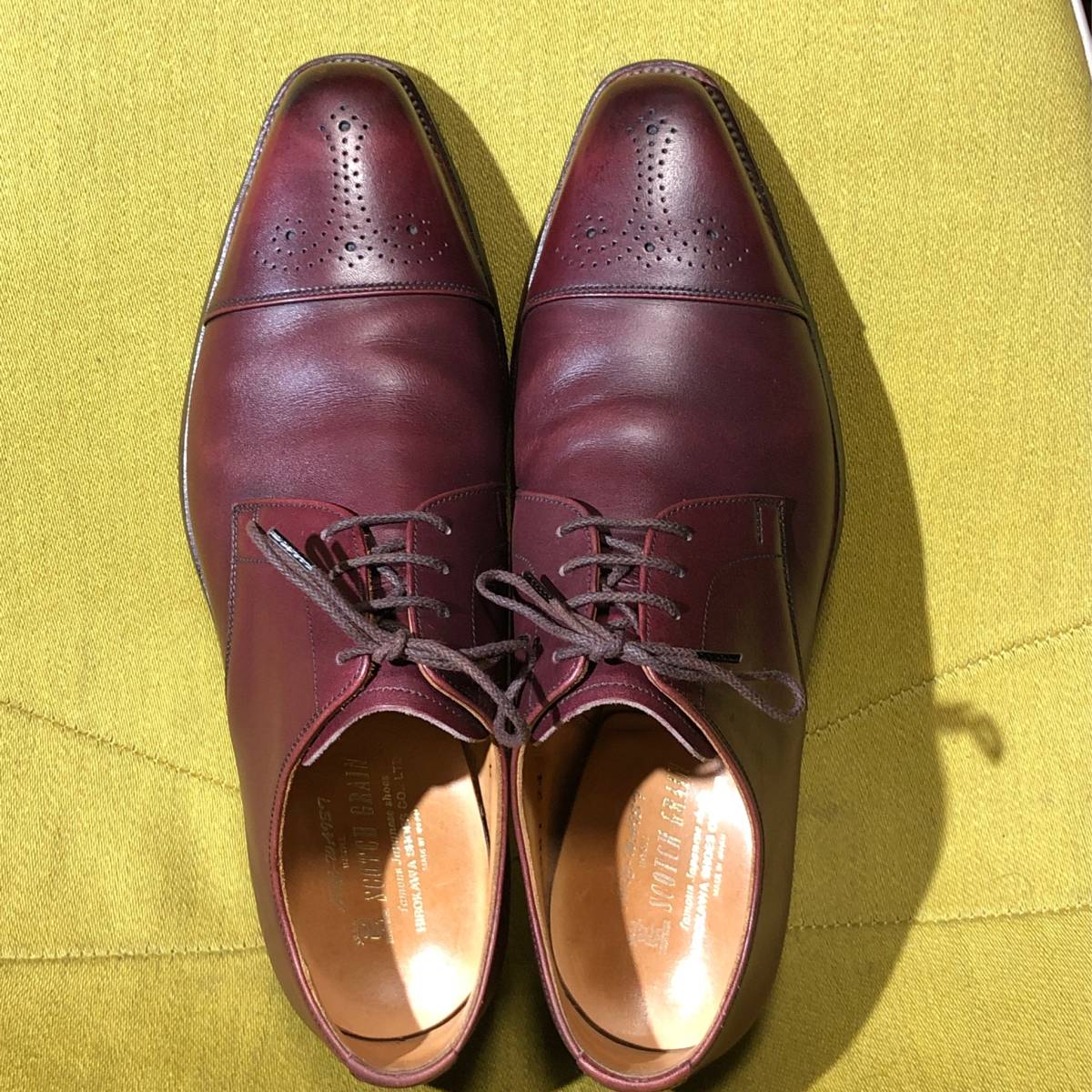 スコッチグレイン 匠シリーズ ストレートチップ 24cm スコッチグレイン