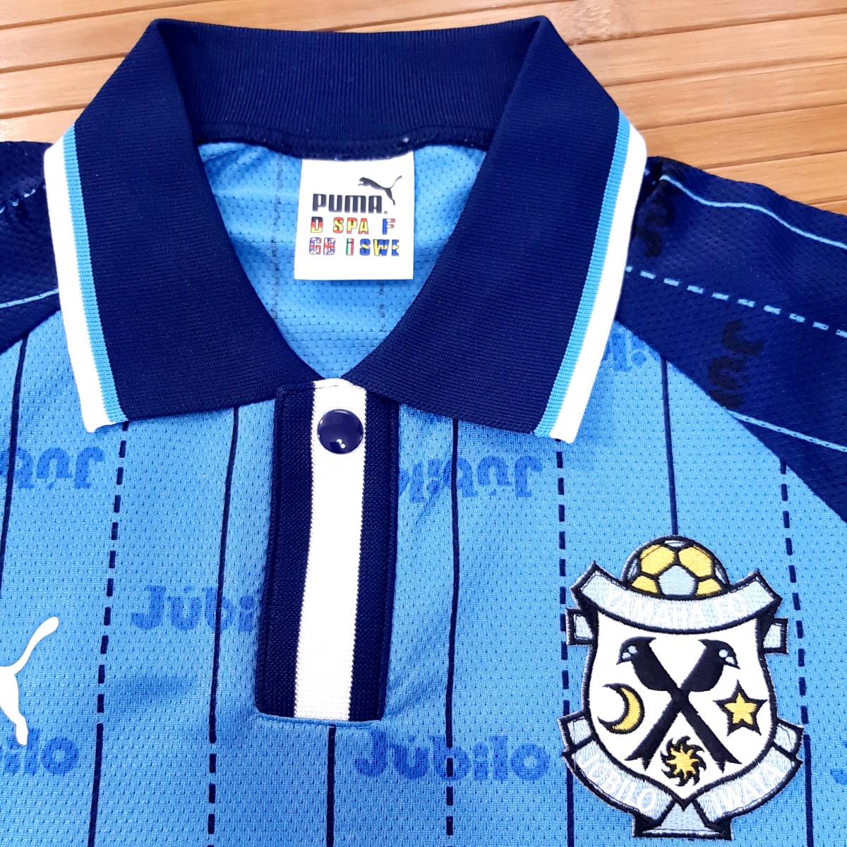 ジュビロ磐田　2002年シーズンユニフォーム復刻モデルシャツ　名波 浩 p6☆サッカーJリーグ ジュビロ磐田 ホームユニフォーム☆背番号7番