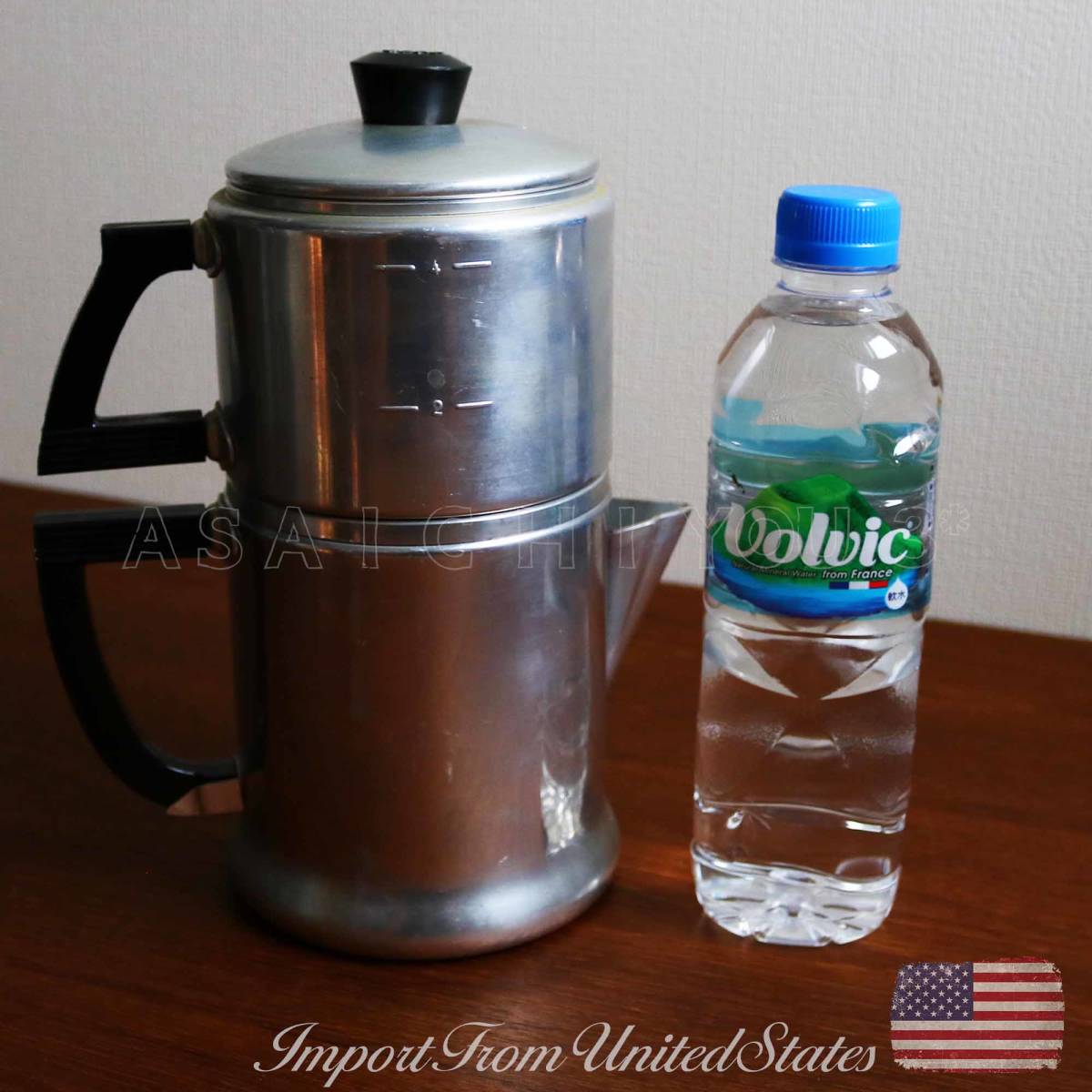 美品 VTG アメリカ製ウェアーエバー社コーヒーポット パーコレータ3002