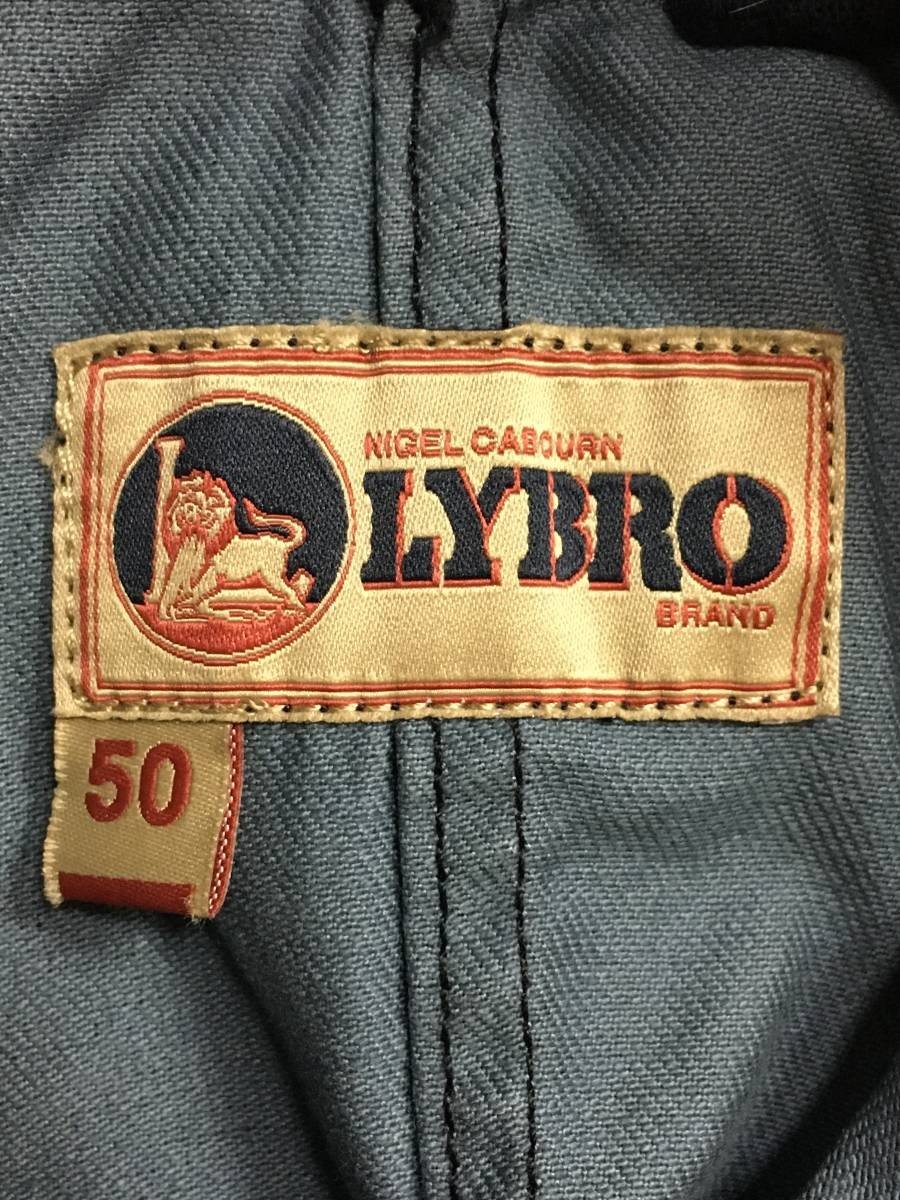 未使用品 NIGEL CABOURN × LYBRO ナイジェルケーボン ライブロ BRITISH
