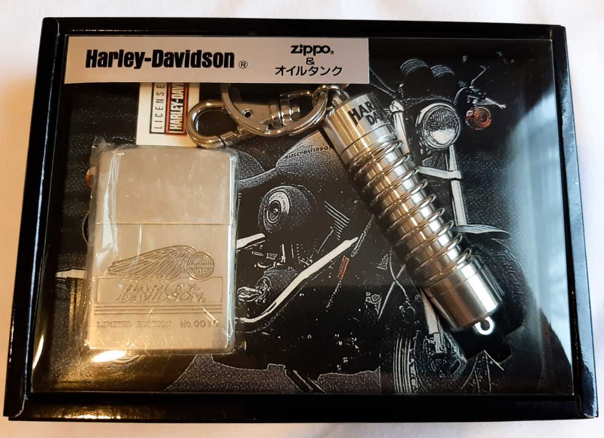 ZIPPO ハーレーダビッドソン 1999年製シリンダー型オイルタンク付 品 