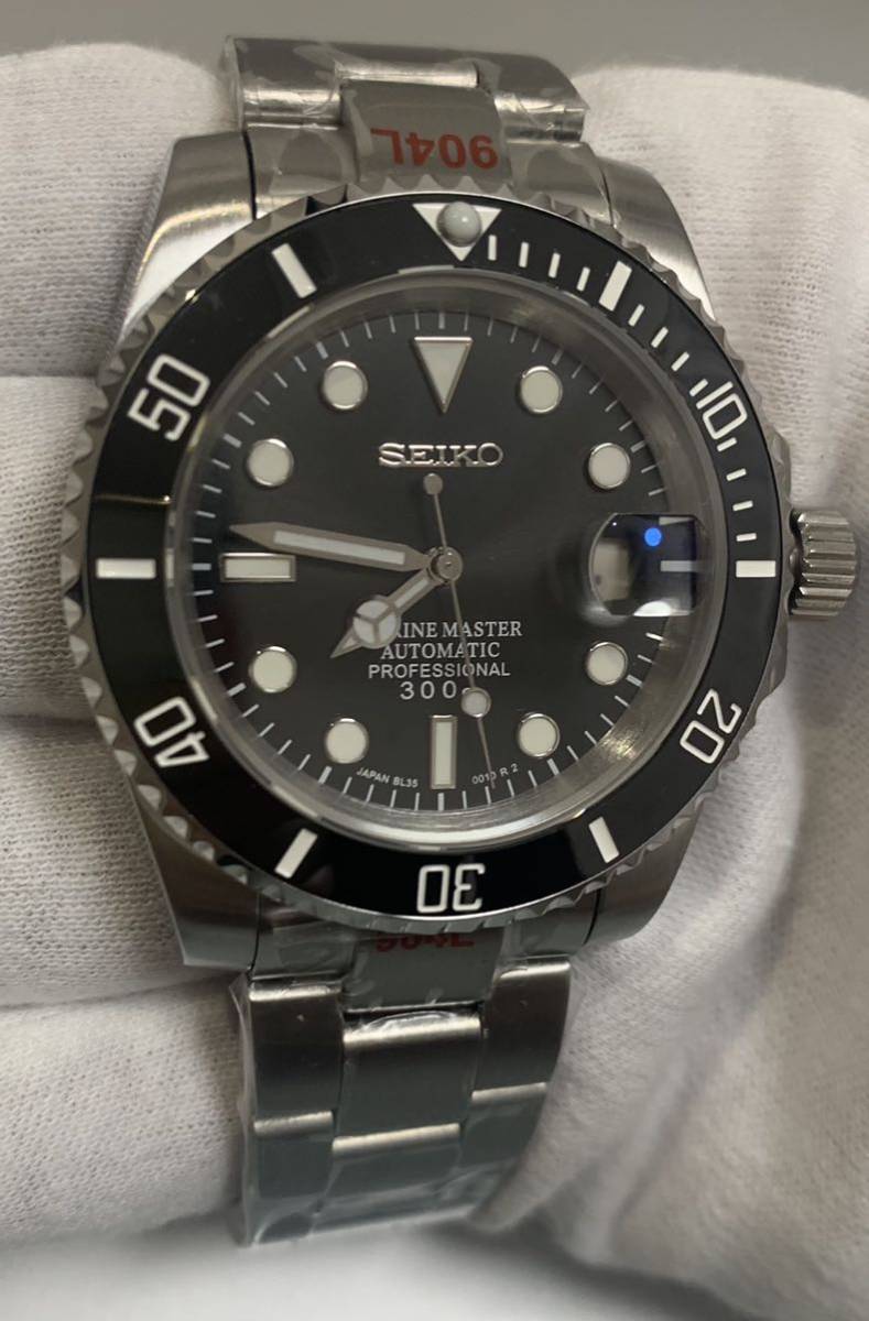 [1円～売り切り] SEIKO MOD サブマリーナ　カスタム　NH35搭載　機械式　自動巻き_2