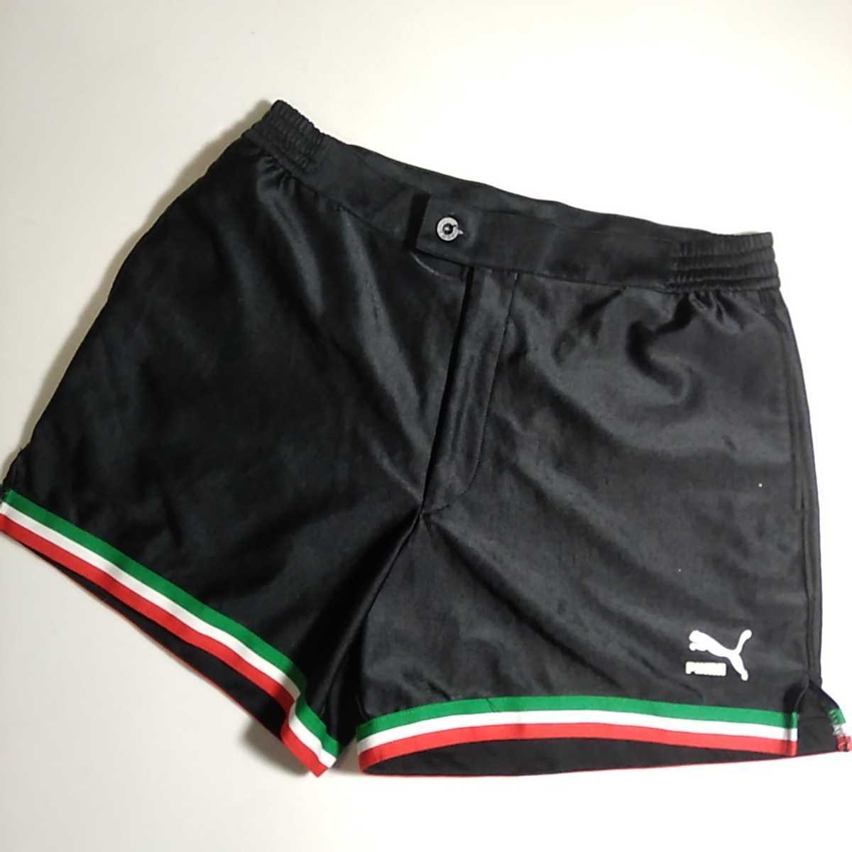 プーマ Puma 黒 ブラック ポケット付 90年代 サッカー 審判 レフェリー用 レフェリーパンツ ハーフパンツ Oサイズ レフリー用 売買されたオークション情報 Yahooの商品情報をアーカイブ公開 オークファン Aucfan Com