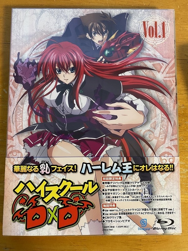 ハイスクールD×D Blu-ray 全6巻 【公式通販】