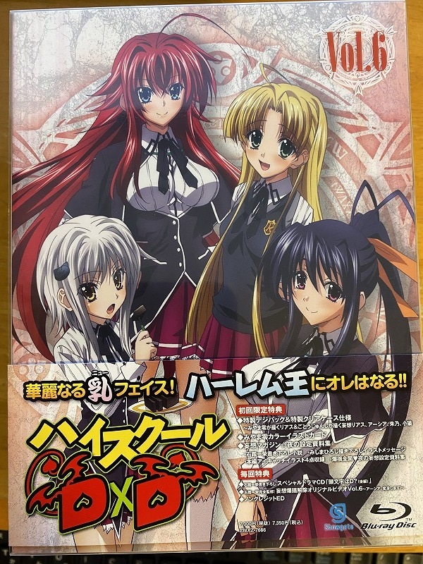 ハイスクールD×D Blu-ray 全6巻 【公式通販】