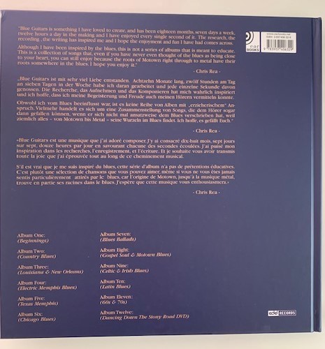 Blue Guitars -Earbook-: : ミュージック 11CD+1DVD CHRIS REA クリス