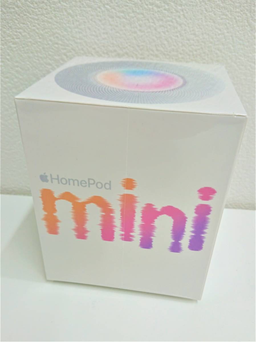 アップル HOMEPOD MINI ホワイト Apple Pod mini ホワイト 2台 HomePod