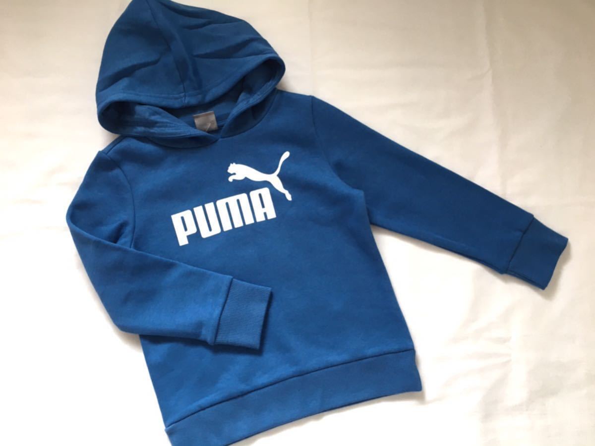 新品□PUMA プーマ キッズ パーカー パンツ 3点セット 5-6Y (5-6歳) 裏 