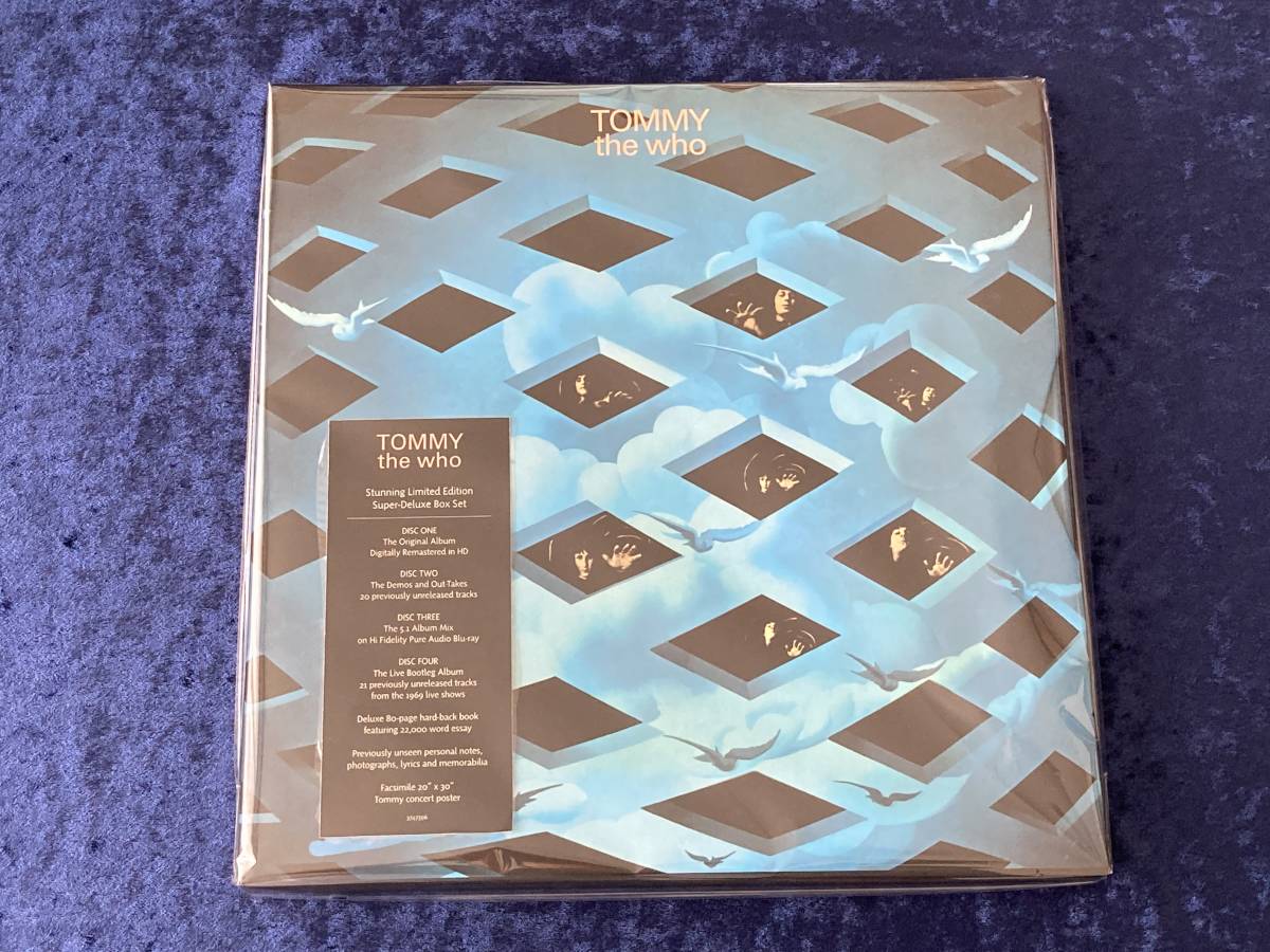 ★送料込★THE WHO★3CD+Blu-ray★TOMMY★SUPER DELUXE BOX SET★STUNNING LIMITED EDITION★ザ・フー★トミー★デラックス・エディション