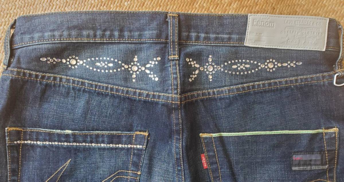 Levis Fenom Fragment Design Takashi Murakami Jeans 村上隆閃石牛仔 
