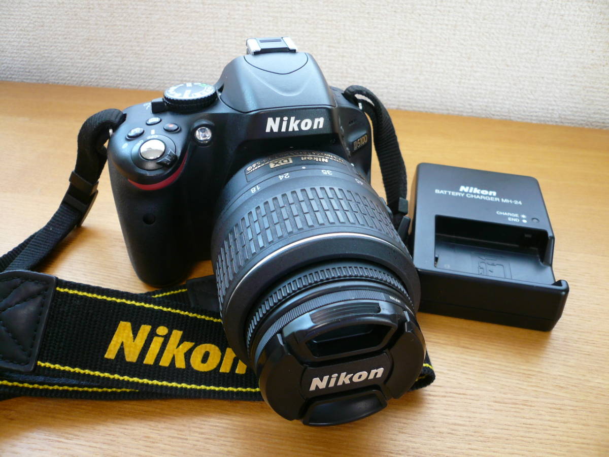 Nikon D5100 DX AF-S 18-55mm F3.5-5.6 デジタル一眼レフ 標準ズーム