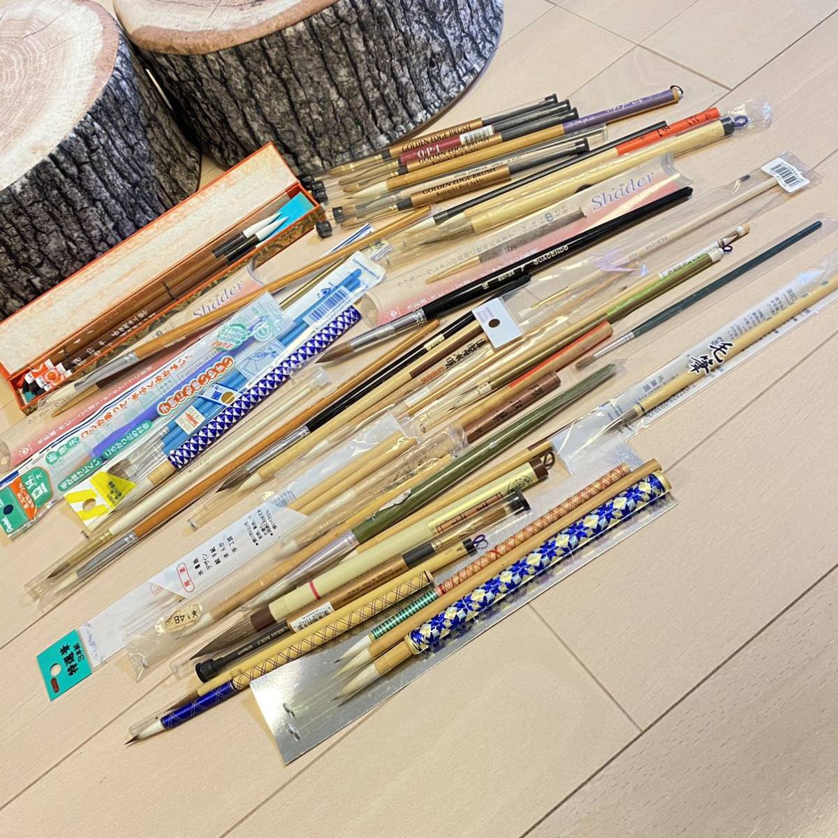 お得】 書道筆 絵筆 まとめて