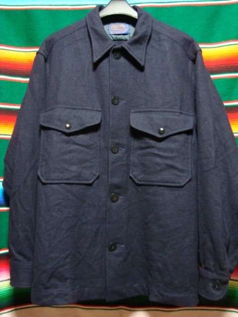 ヴィンテージ VTG 70'S～ USA製 ペンドルトン pendleton ネイビー