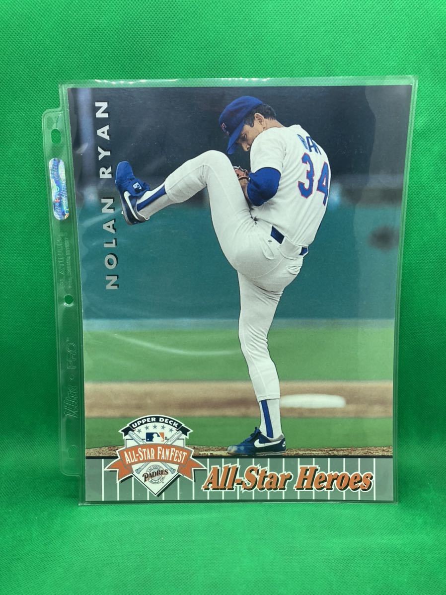 MLB】16 ノーラン・ライアン 大判カード 5000枚限定 1992 Upper