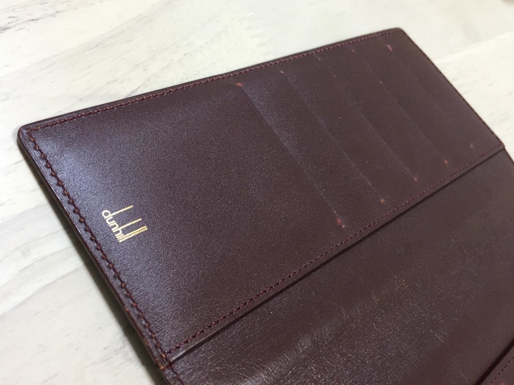 ★ ダンヒル　　長財布　　オーストレッグ⭐︎ 送料無料】dunhill ダンヒル オーストリッチ レザー 長財布 レッグ