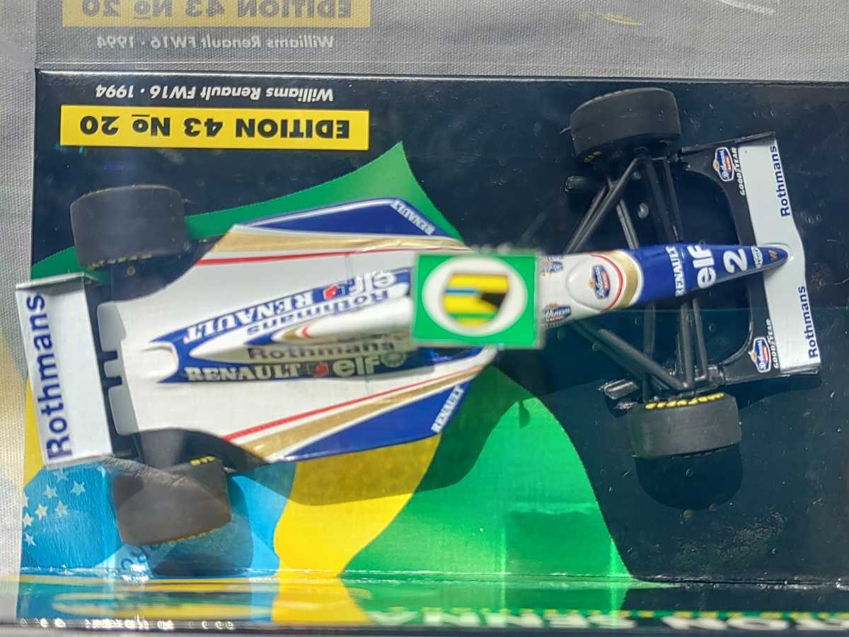 PMA 1⁄18 ウィリアムズ FW16 1994 ロスマンズ仕様 A.セナ PMA 1⁄18