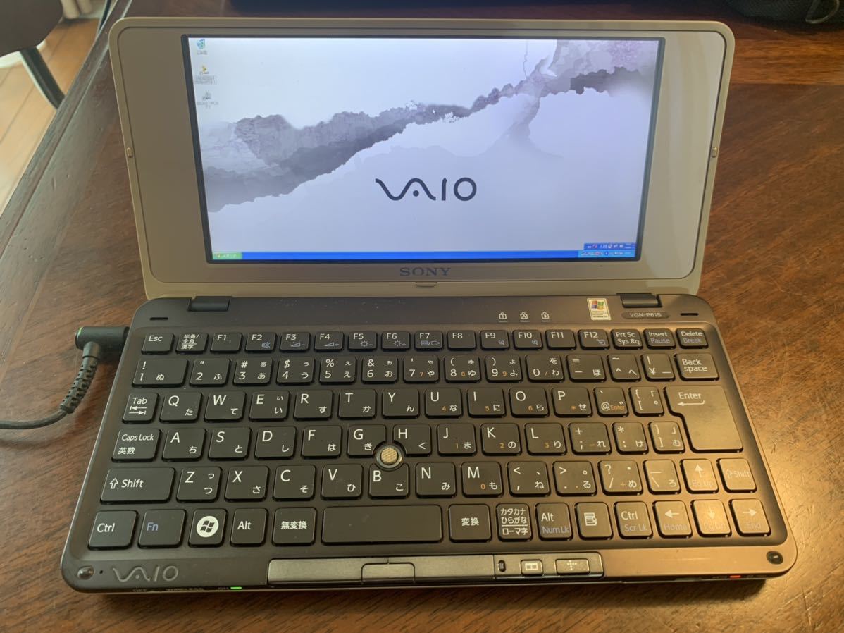 SONY VAIO Pシリーズ type P VGN-P61S Sony VAIO Type P VGN-P61S Gold