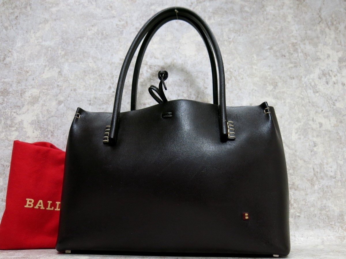 BALLY バリー トートバッグ ビジーBロゴ BOOTHBAY Bally（トートバッグ 