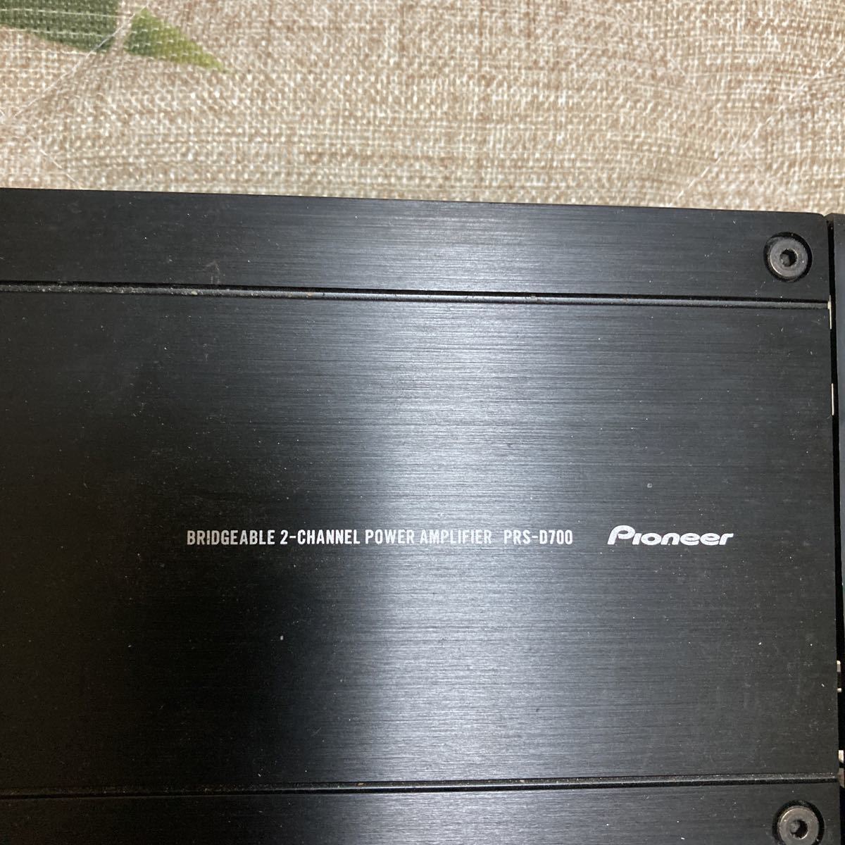 名機　カロッツェリア TS-W10RS PRS-D700セット　BOX付 名機カロッツェリア TS-W10RS PRS-D700セットBOX付