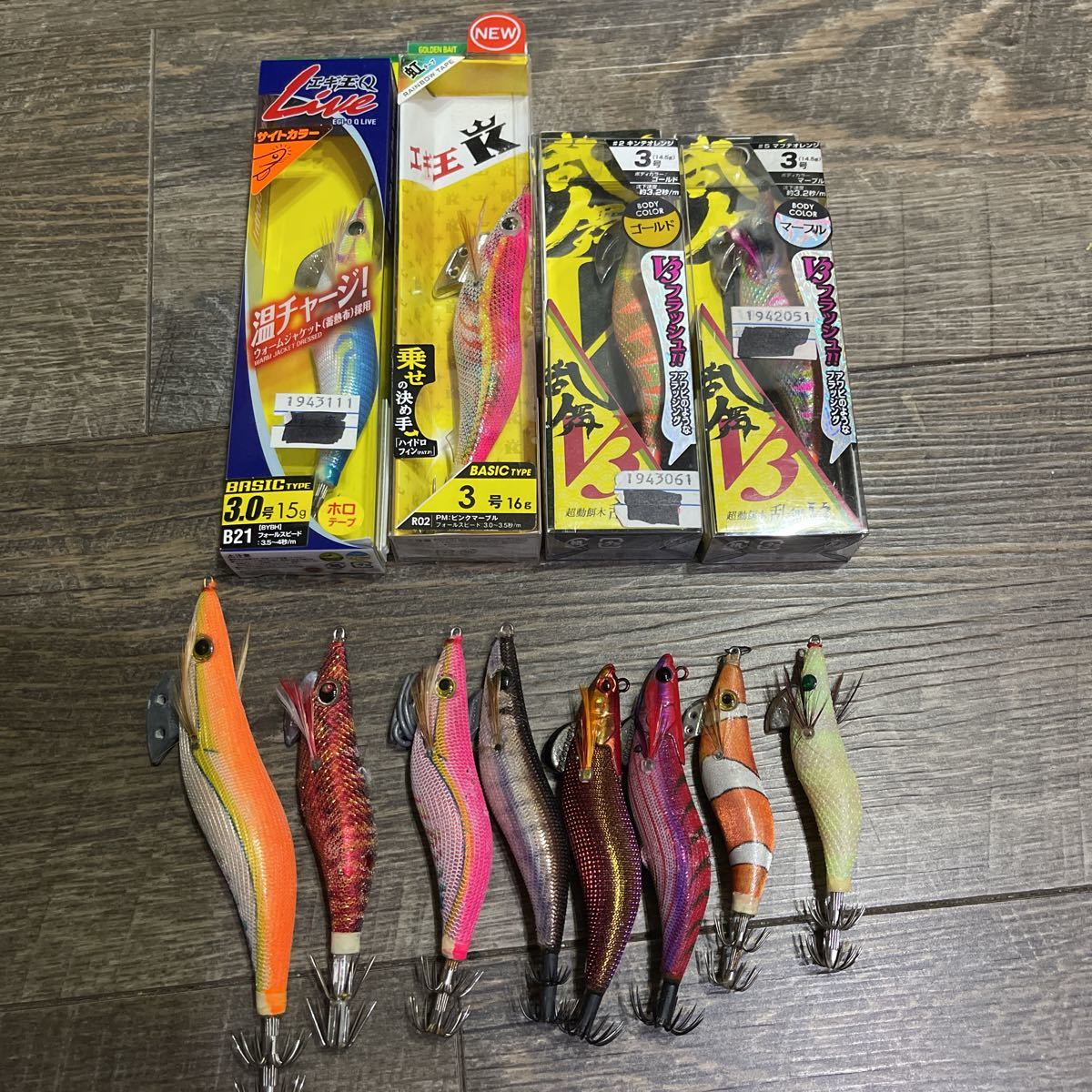 ヤマシタ K エギ王 エギ王K 3.5号 エギセット エギセット(エギ王K3.5