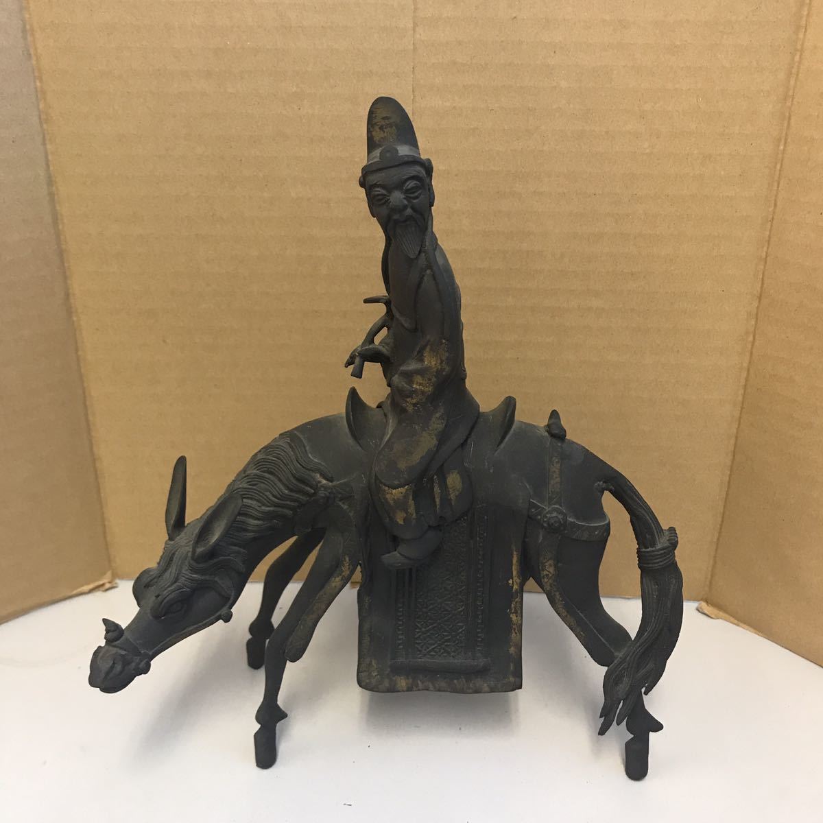 銅・香炉 清課堂三足の蛙 中国古玩 慶應 香炉⁄香器『高岡銅器招福 