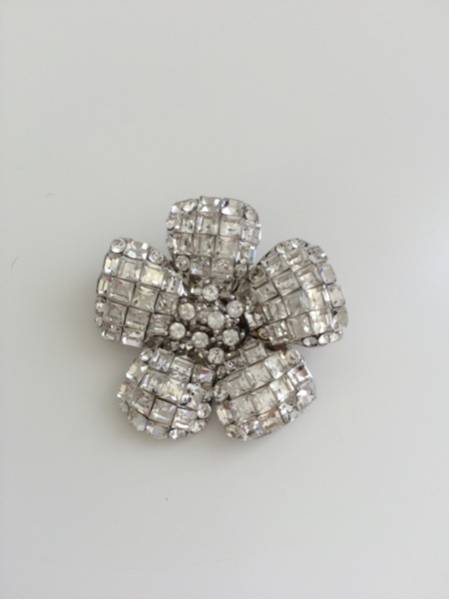 フォクシーお花ブローチ グレー FOXEY フォクシーお花ブローチグレー 2