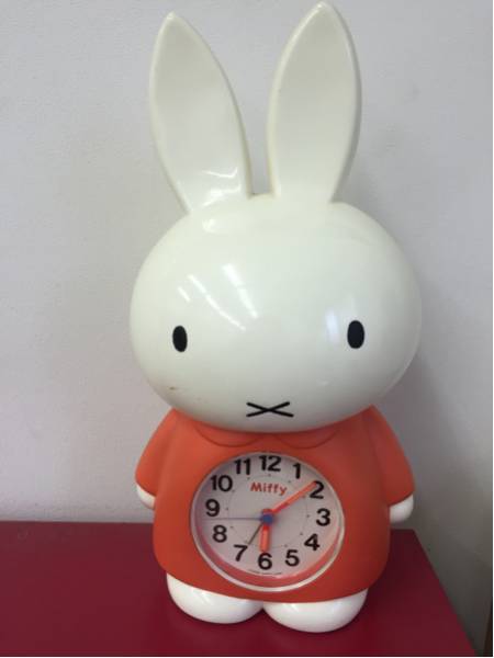 ミッフィー 目覚まし時計 miffy シチズン 大きいサイズ