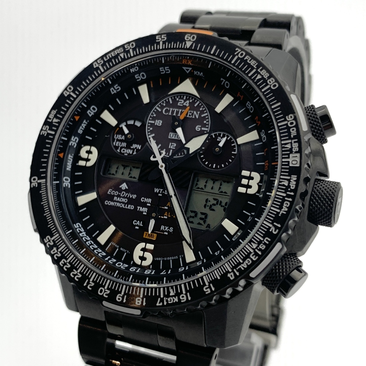 1円～ シチズン Citizen プロマスター エコ・ドライブ クロノグラフ 
