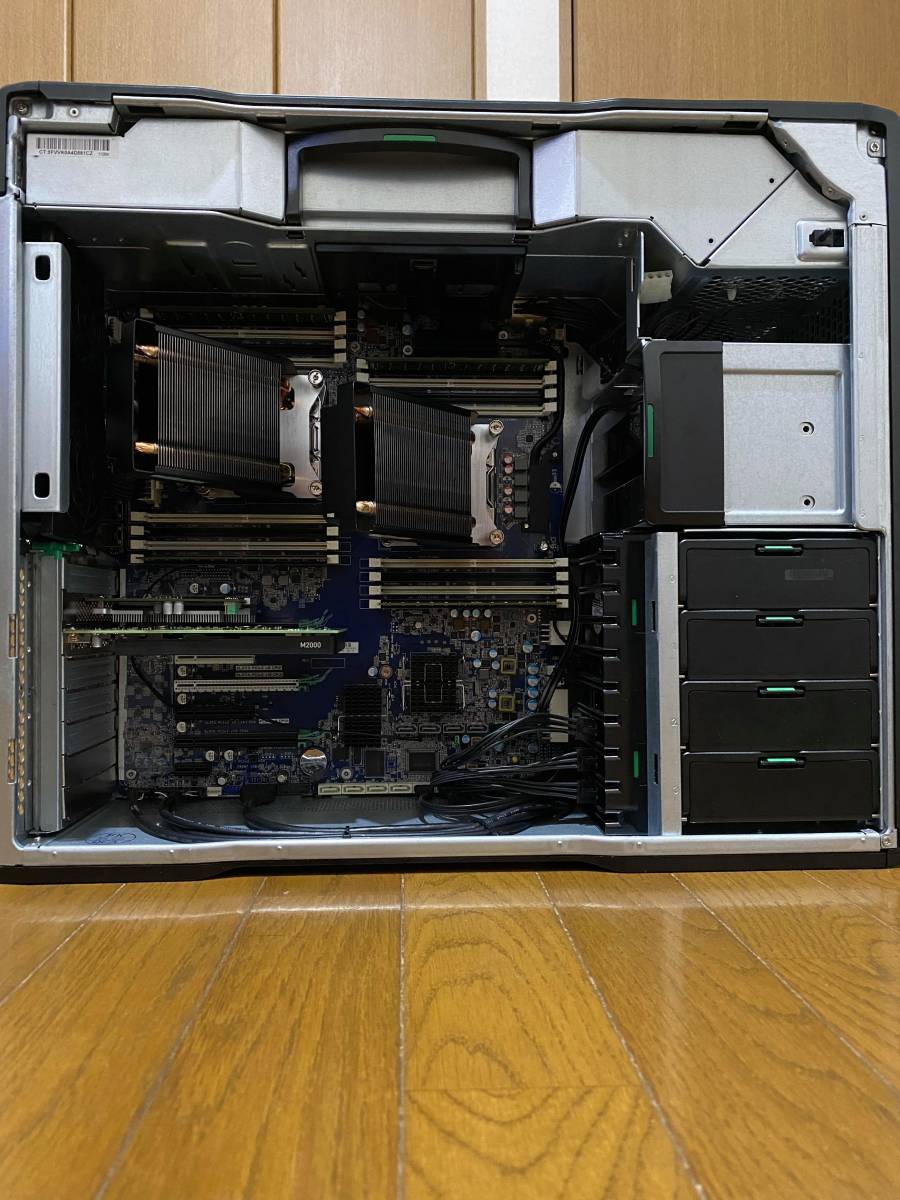 Z840 HP Xeon 72スレッド 36コア DDR4 HP Z840 Xeon E5-2699 V3 2基/