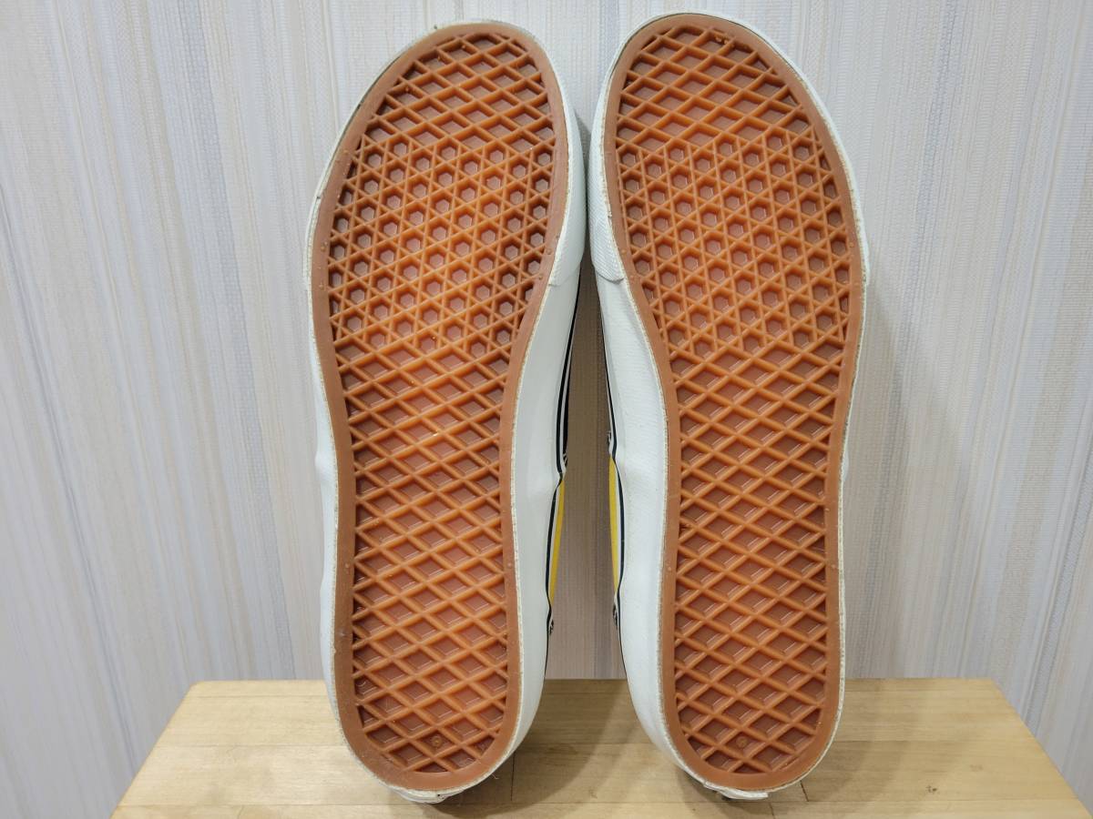 即決で送料無料 新品デッドストック VANS 40周年記念 ERA 紺 黄 白 US9 