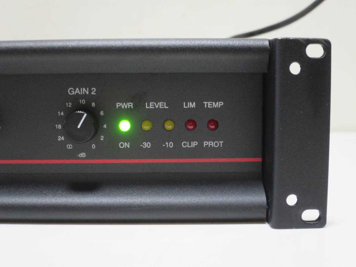 □(48)QSC EX1600 ステレオ パワーアンプ【現状品】 QSC EX 1600