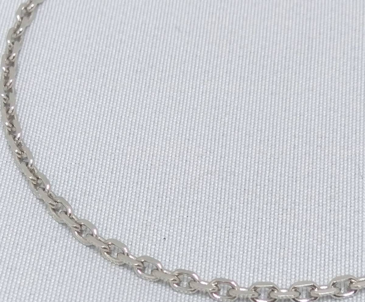 Pt850 約45cm 総重量約7.7g ネックレス デザインチェーン プラチナ 