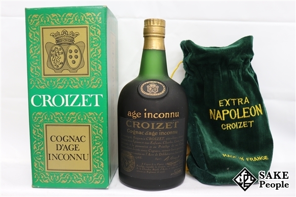 CROIZET age inconnu クロアーゼ アージュ アンコニュ コニャック