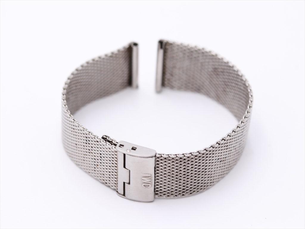 1円◎正規品◎【IWC】純正ベルト ブレス メッシュ 18mm用 SS シルバー