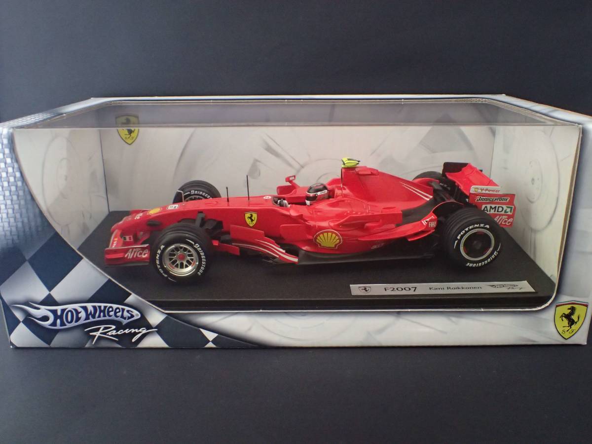 1/18 ホットウィール F2007 Kimi Raikkonen(Hot Wheels， Ferrari， F1