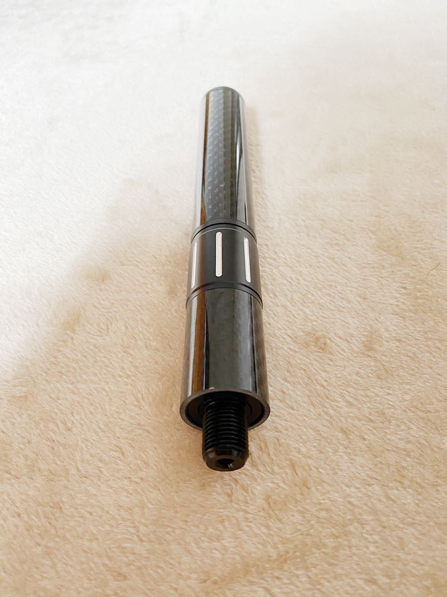 ビリヤードキュー プレデター用 カーボンエクステンション 8インチ 在庫一掃