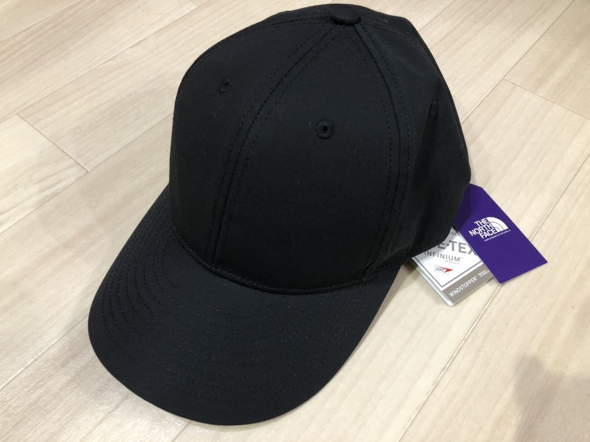 新品　送料無料　THE NORTH FACE PURPLE LABEL GORE-TEX キャップ　NN8963N 黒　ブラック　ノースフェイス　パープルレーベル ナナミカ