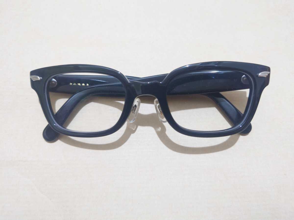 白山眼鏡店 極美品 DECO ブラック 【公式通販】