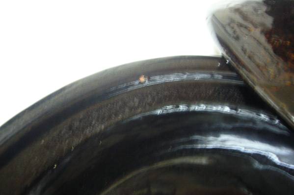 滋賀・信楽　雲井窯作　鴨釉７寸土鍋　新品未使用